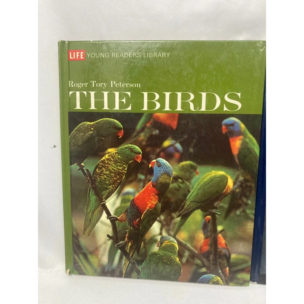 Vintage LIFE Young Readers Library 4 Book Lot Birds Earth Sea Animal Behavior
